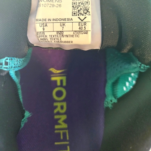 Saucony PWC Run Ride Fifteen Women's 9 Mint/Acid - Picture 11 of 14